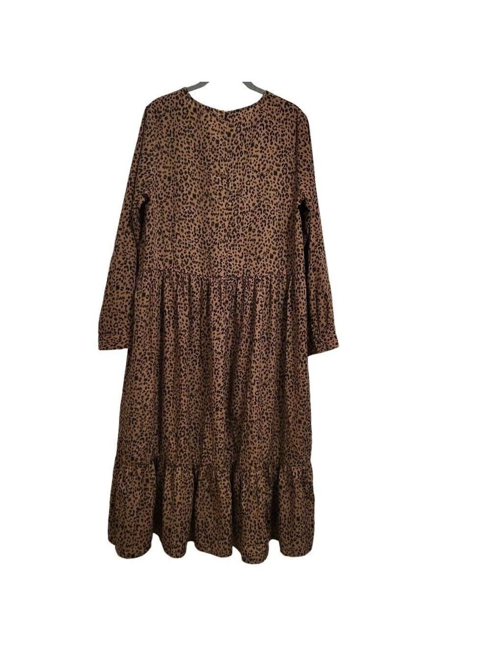 Never Fully Dressed Leopard Midi Dress sz‎ 8 - Picture 2 of 10